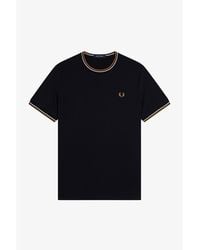 Fred Perry - Twin Tipped T-Shirt - Lyst