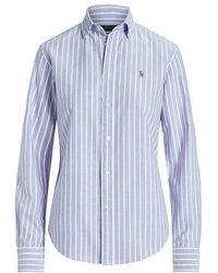 Polo Ralph Lauren - Charlotte Stripe Oxford Shirt - Lyst