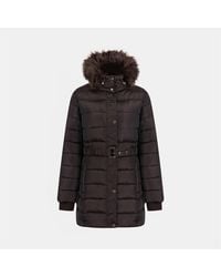 Firetrap - Long Sleeve Mid-Length Puffer Jacket - Lyst