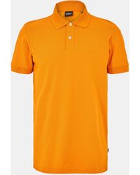 BOSS - Firenze Short-Sleeve Polo Shirt With Logo Detail - Lyst
