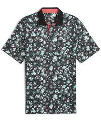 PUMA - Cloudspun Abstract Camo Polo Shirt - Lyst