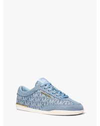 MICHAEL Michael Kors - Nolan Lace Up Low-Top Trainers - Lyst