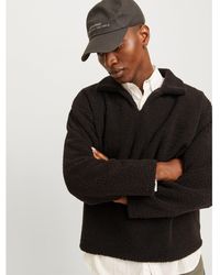 Jack & Jones - Teddy Crew Neck Jumper - Lyst