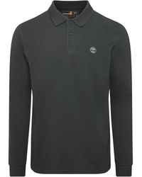 Timberland - Millers River Long Sleeve Polo Shirt - Lyst