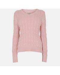 Barbour - Hampton V-Neck Knit - Lyst