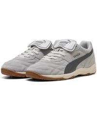 PUMA - King Indoor Suede Low-Top Trainers - Lyst