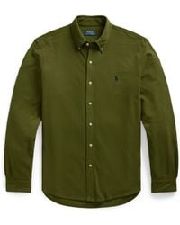 Polo Ralph Lauren - Slim Fit Button-Down Plain Shirt - Lyst