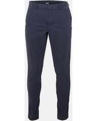 BOSS - Kaito3 Straight Leg Trousers - Lyst