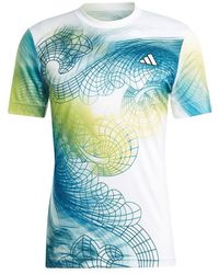adidas - Tennis Printed Pro T-shirt 2023 2024 Adults - Lyst