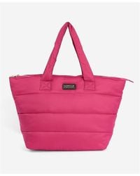Barbour - Monaco Large Quilted Tote Bag - Lyst