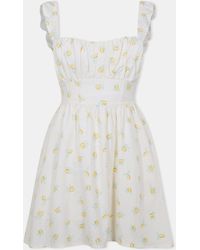 Jack Wills - Patterned Tie Back Dress - Lyst