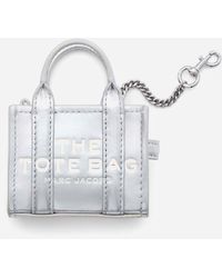 Marc Jacobs - Lth Nano Chrome Charm - Lyst