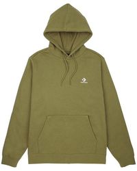 Converse - Logo Over The Head Hoodie - Lyst