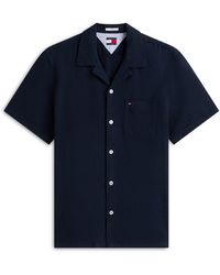 Tommy Hilfiger - Short Sleeve Plain Shirt - Lyst