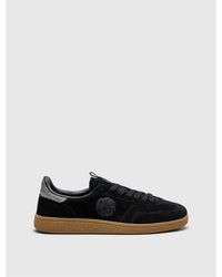 Pretty Green - Ramblas Suede Low-Top Trainers - Lyst