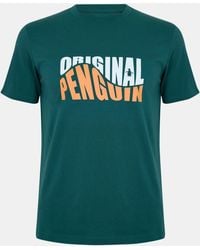Original Penguin - Crew Neck Short Sleeve T-Shirt - Lyst