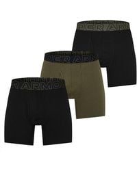 Under Armour - Logo Boxers 3-Pack - Lyst