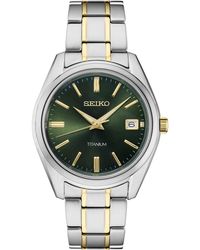 Seiko - Classic Date Quartz Analogue Quartz Watch - Lyst