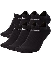 Nike - 6 Pack No Show Trainer Socks - Lyst