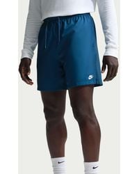Nike - Club Flow Woven Tracksuit Shorts - Lyst