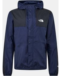 The North Face - Mountain Water Resistant Long Sleeve Rain Anorak - Lyst