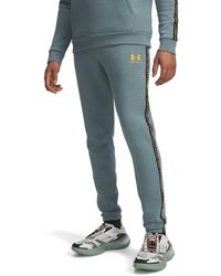 Under Armour - Icon Taping Closed Hem Fleece Joggers - Lyst