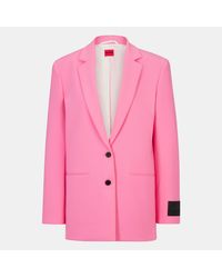 HUGO - Aita Tailored Blazer - Lyst