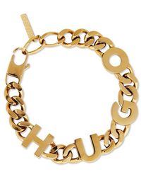 HUGO - Curb Chain Bracelet - Lyst