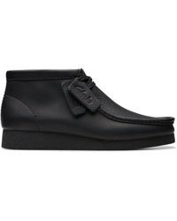 Clarks - Wallabee Suede Boots - Lyst