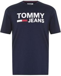 Tommy Hilfiger - Corp Logo Tee - Lyst