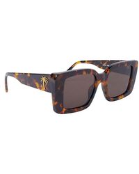 Palm Angels - Dorris Rectangle Sunglasses - Lyst