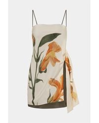 SIR. - Constance Tie Mini Dress - Lyst
