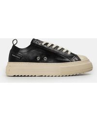 DSquared² - Dsq Leather Berlin Low-Top Trainers - Lyst