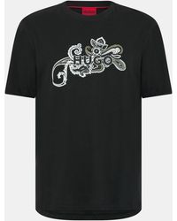 HUGO - Durable T-Shirt - Lyst