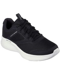 Skechers - Mesh Lace Up Sneaker W Air-cooled Low-top Trainers - Lyst