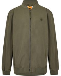 Timberland - Dwr Bomber Jacket Leaf - Lyst