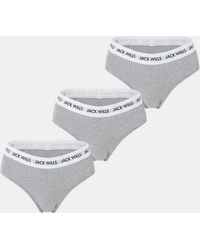 Jack Wills - Wilden Multipack Boy Pants 3 Pack Ladies - Lyst