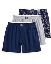 Polo Ralph Lauren - 3 Pack Open Boxer Shorts - Lyst
