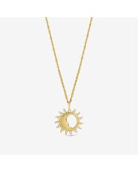 Inicio - Mother Of Pearl Sun Pendant - Lyst