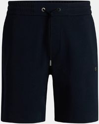 BOSS - C-Leoni 01 Double B Monogram Shorts - Lyst