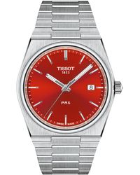 Tissot - Prx Stainless Steel 40Mm Water Resistant Analogue Quartz Watch - Lyst