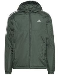 adidas - Essentials Insulated Hooded Jacket - Lyst