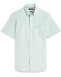 Tommy Hilfiger - Short Sleeve Plain Shirt - Lyst