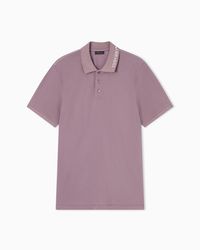 Emporio Armani - Short Sleeve Polo Shirt - Lyst