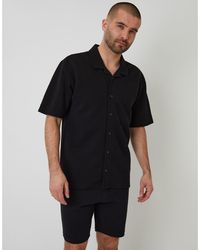 Threadbare - Embley Short-Sleeve Patterned Shirt - Lyst