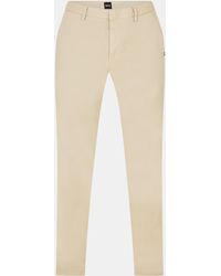 BOSS - Kaito3 Straight Leg Trousers - Lyst