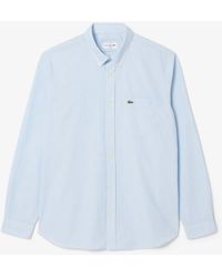 Lacoste - Plain Shrt L - Lyst