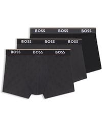 BOSS - 3 Pack Of Power Design Trunks - Lyst