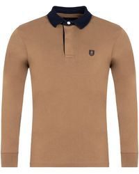 Eden Park - Dark Long-Sleeved Rugby Shirt - Lyst