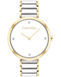 Calvin Klein - Ladies T-bar Watch - Lyst